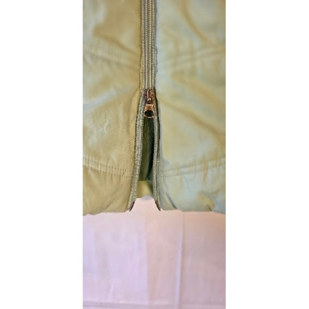 NorthStyle Women XL Sage Green Quilted Vest Full Zip Pockets Sleeveless Jacket - Picture 4 of 7